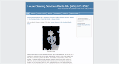 Desktop Screenshot of housecleaningatlantaga.com